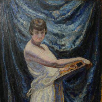 Małgorzata Łada-Maciągowa, Autoportret, sztuka polska, kobiety w sztuce, kobieta artystka, Siedlce, niezła sztuka