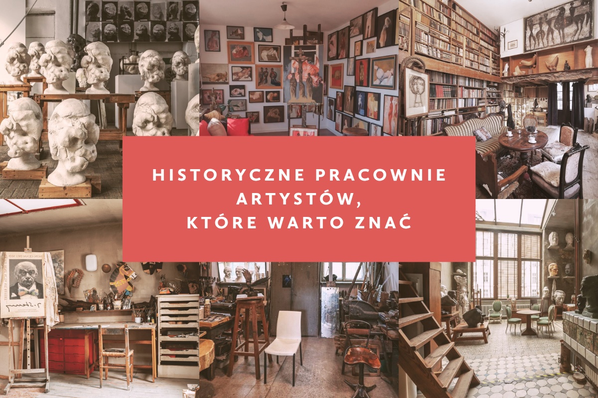 Historyczne pracownie artystyczne w Polsce, które warto znać, pracowanie artystyczne w Polsce, sztuka polska, sztuka współczesna, pracowania artysty, niezła sztuka