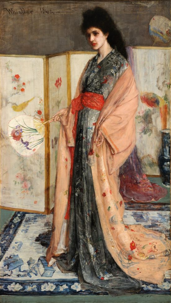 James McNeill Whistler, Księżniczka z kraju porcelany, sztuka amerykańska, japonizmy, japoznim, niezła sztuka
