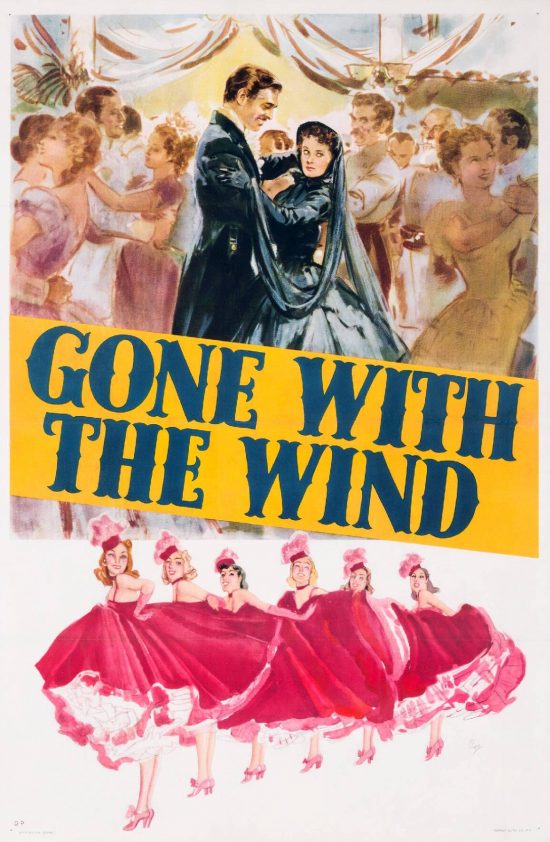 Plakat do filmu Przeminęło z wiatrem, Muzealny Jednorożec, Niezła Sztuka