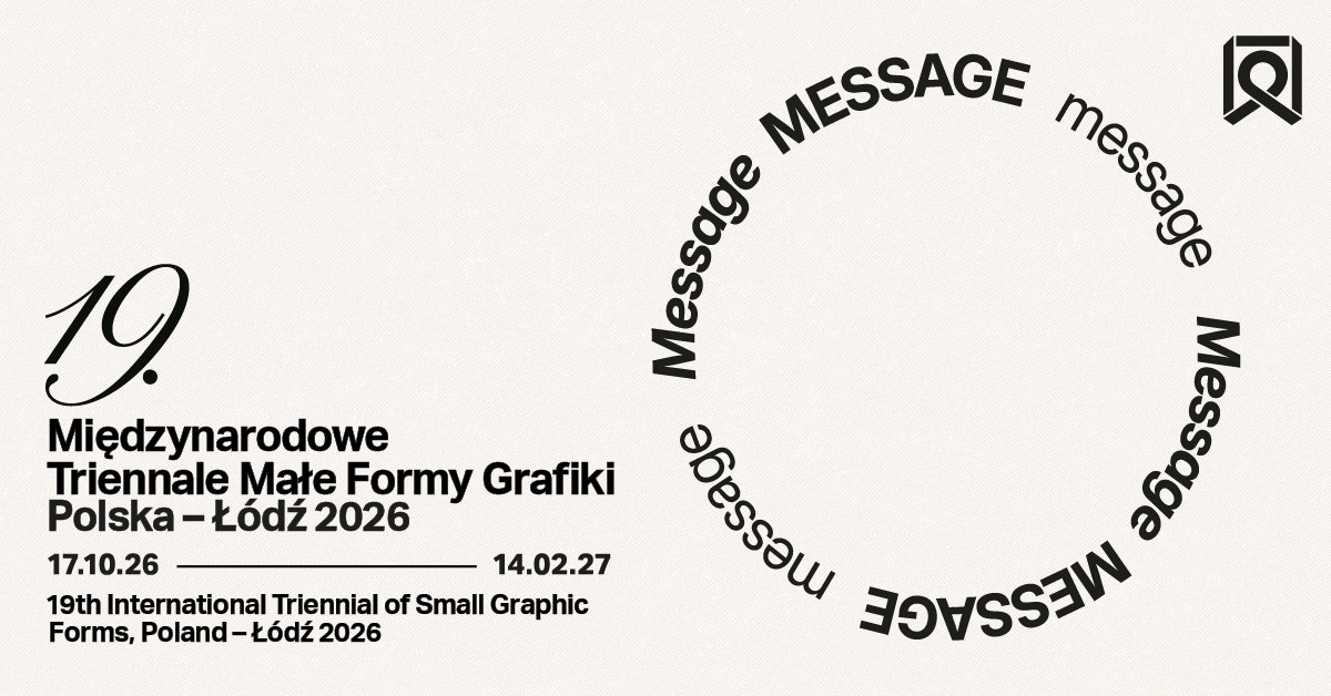 19. Międzynarodowe Triennale Małe Formy Grafiki, Polska – Łódź 2026