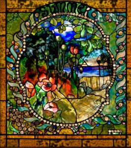 Louis Comfort Tiffany, Lato, Cztery Pory Roku, Witraż, Niezła Sztuka