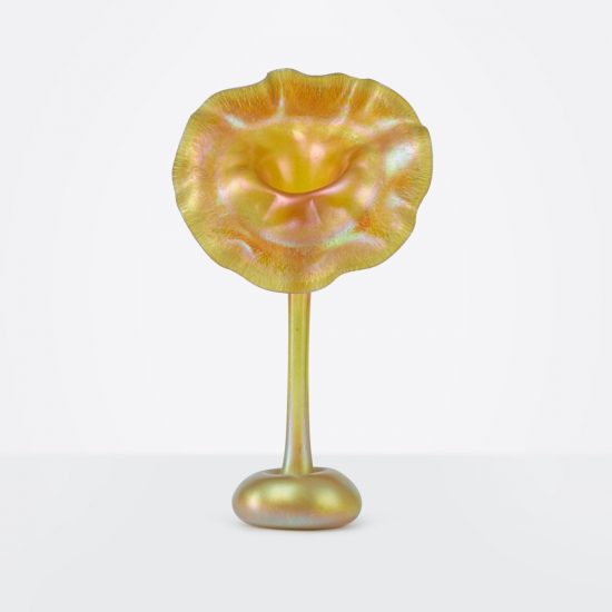 Jack-in-the-Pulpit, Tiffany Studios, favrile glass, design, Niezła Sztuka